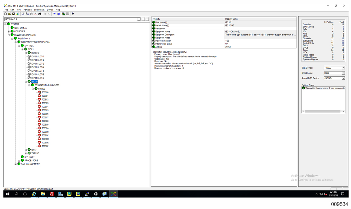 Setting Up iSCSI Connection to DSI Restore - ClearPath OS 2200 Software ...